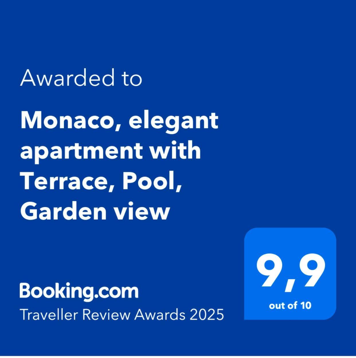 Monaco, Elegant & Quiet Renovated Apartment, In Fontvieille District, With Terrace & Pool, 15Min Walk To Port Hercule Monte Carlo Exterior photo
